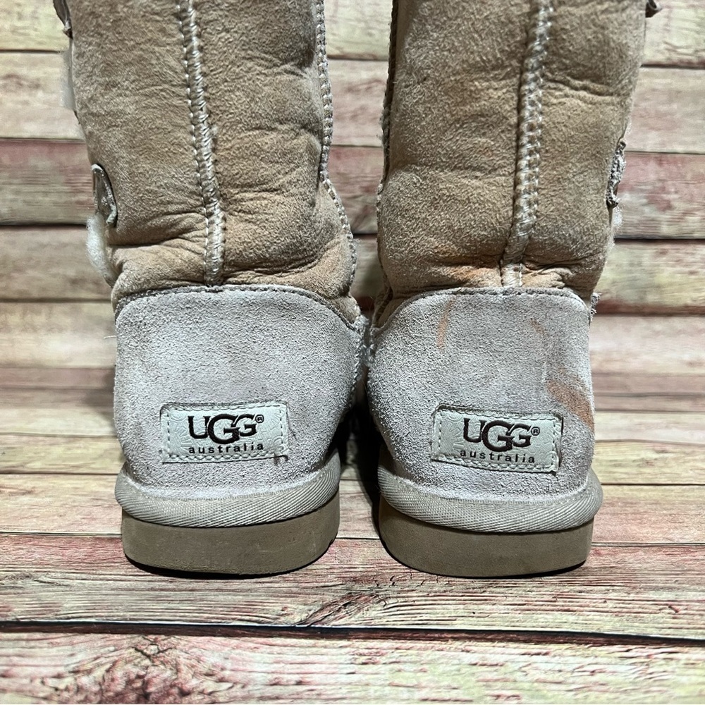 Ugg Brown Bailey Tripple Button Boots - image 4